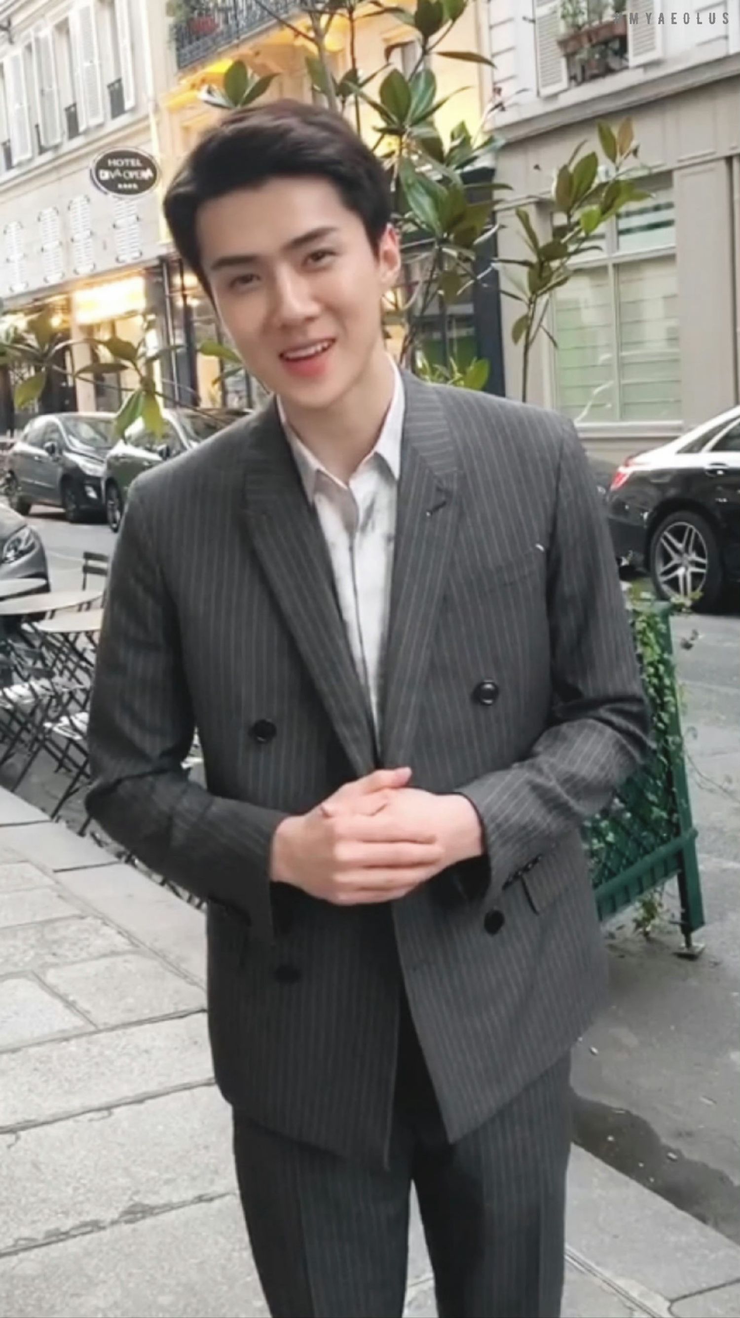 Fan-made special wallpaper for Sehun (EXO)