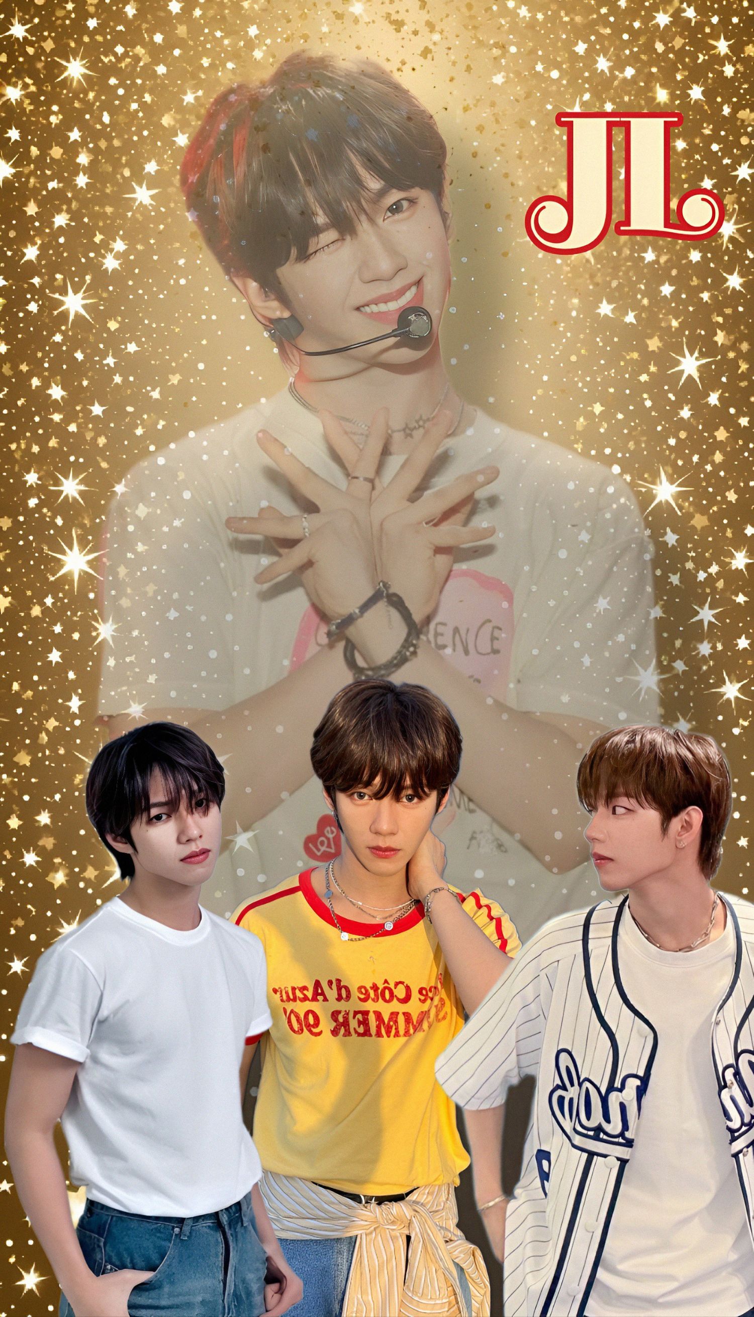 A heartfelt wallpaper shared by JL (AHOF)'s fans