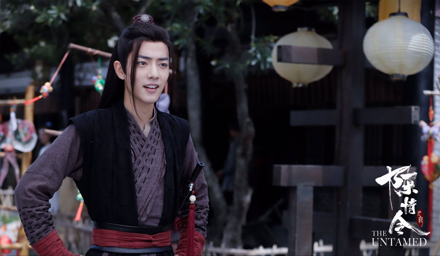 A moment captured by Xiao Zhan's fan