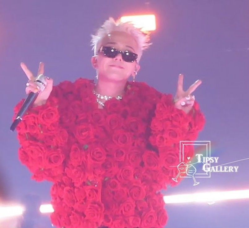 A moment captured by G-DRAGON (BIGBANG)'s fan