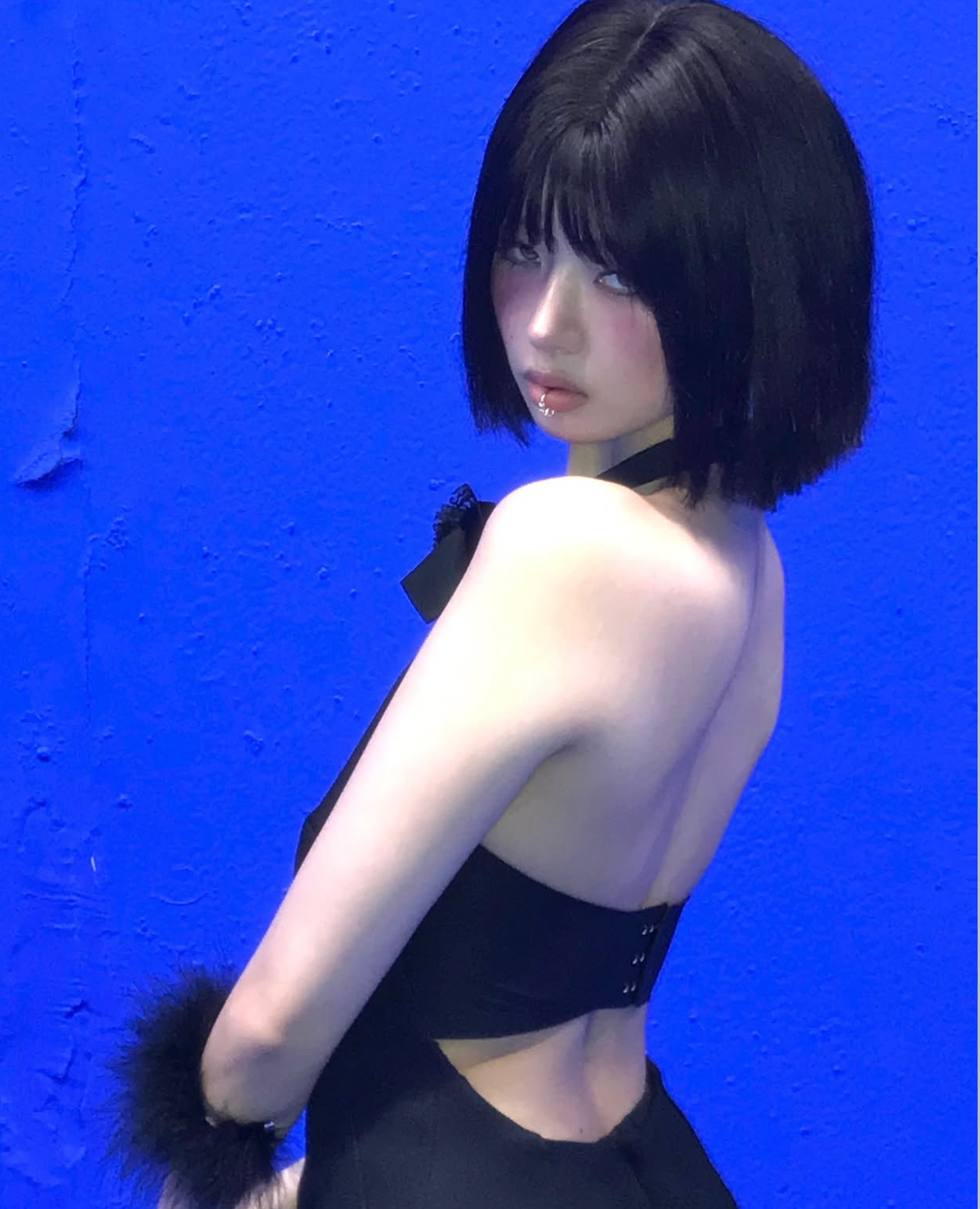 A moment captured by Rei (IVE)'s fan