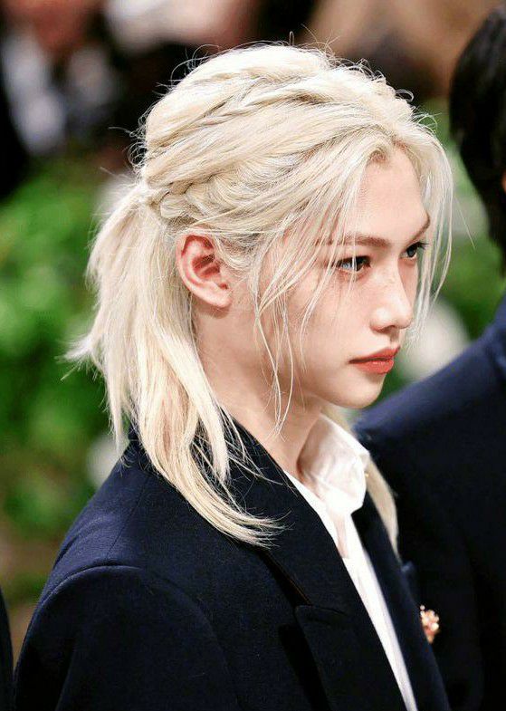 Recent activity shot of Felix (Stray Kids)