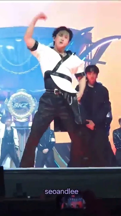 A moment captured by Changbin (Stray Kids)'s fan