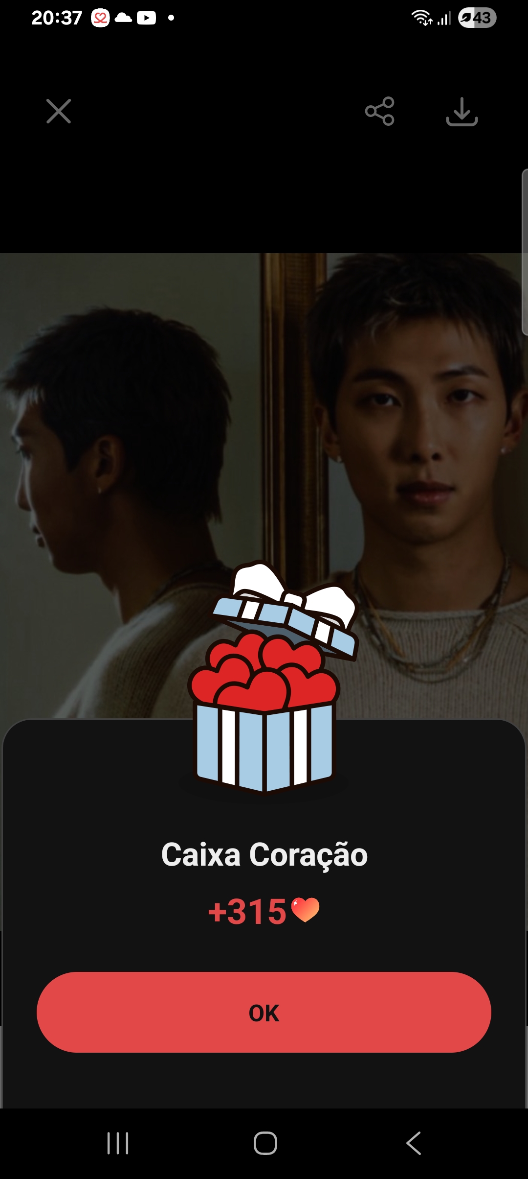 Fandom-recommended wallpaper image of RM (BTS)