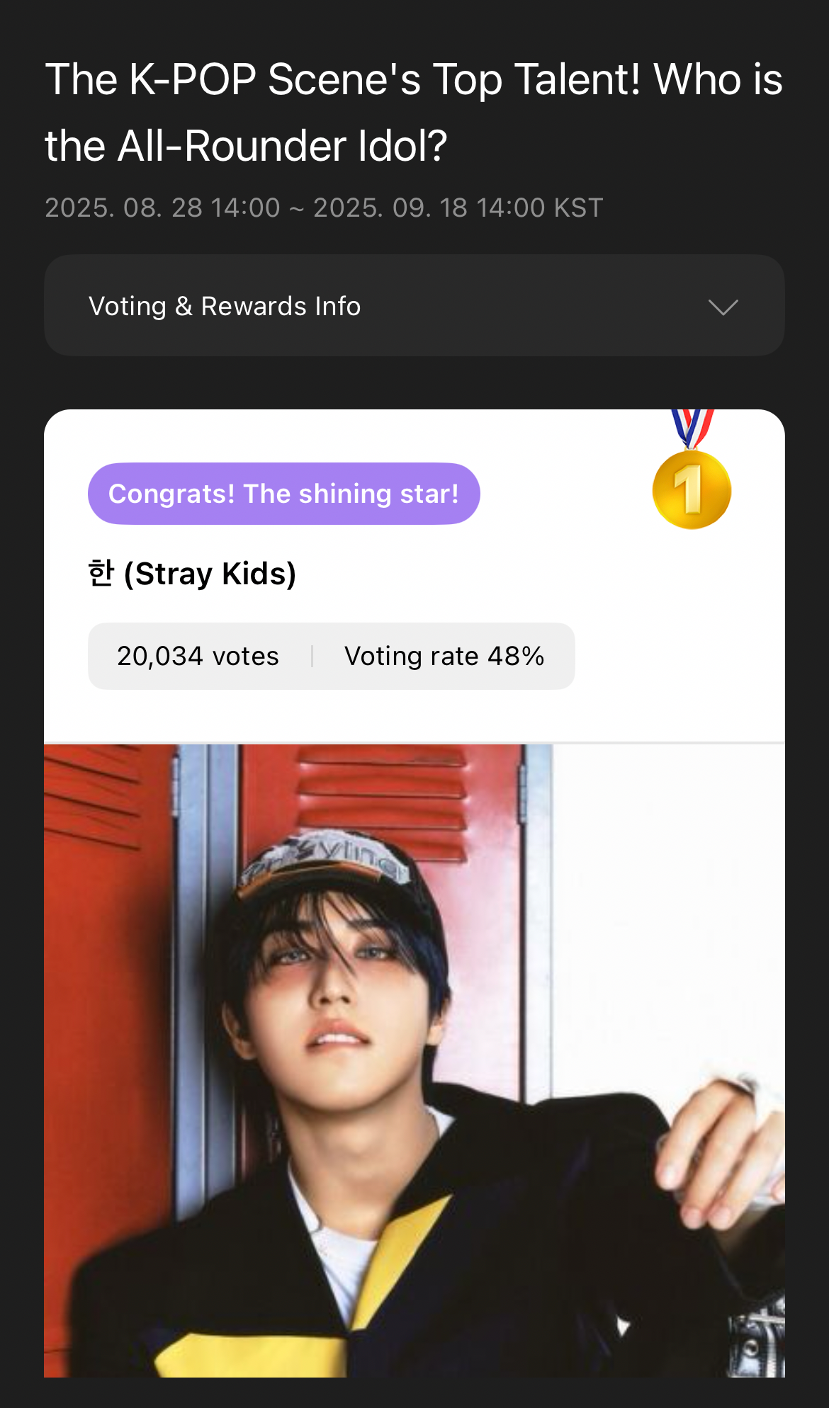 Today's most popular wallpaper in the HAN (Stray Kids) community