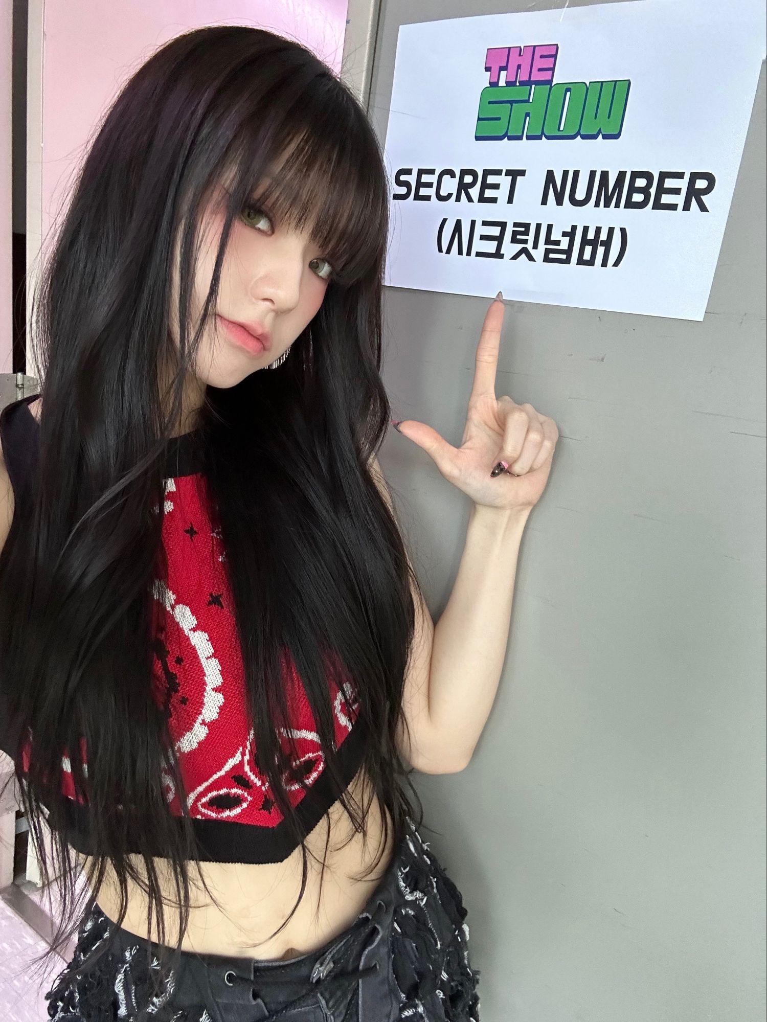 秀潭 (SECRET NUMBER)粉絲拍下的瞬間
