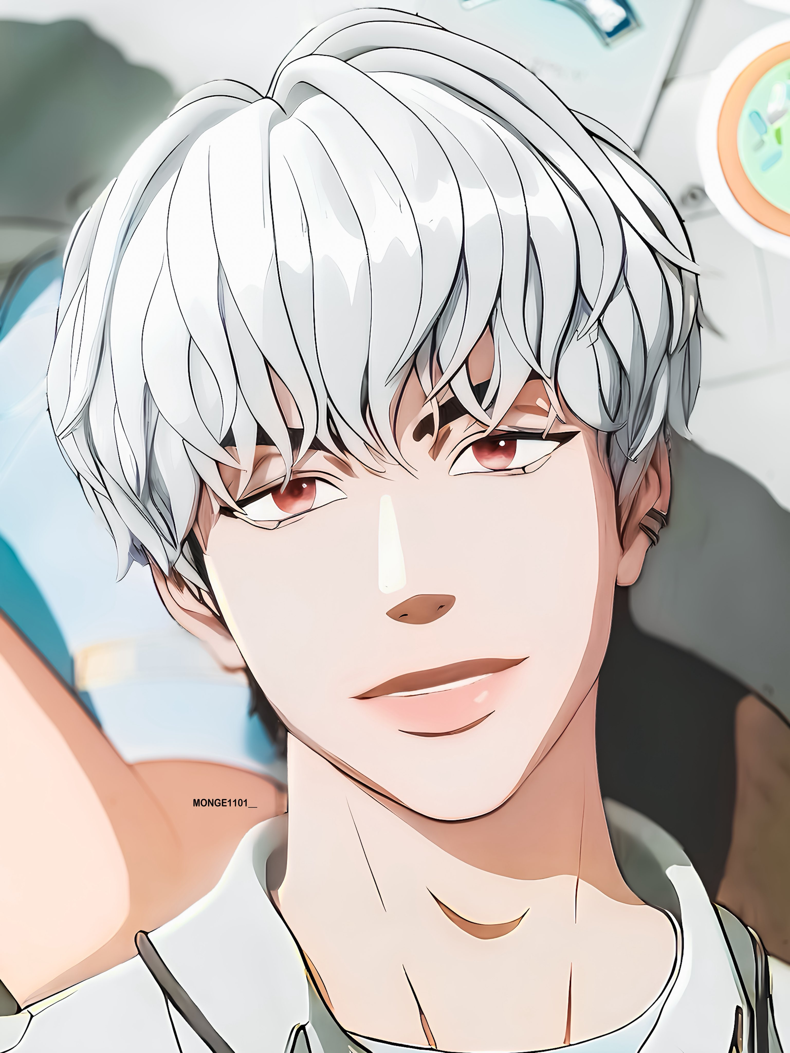 A moment captured by Eunho (PLAVE)'s fan