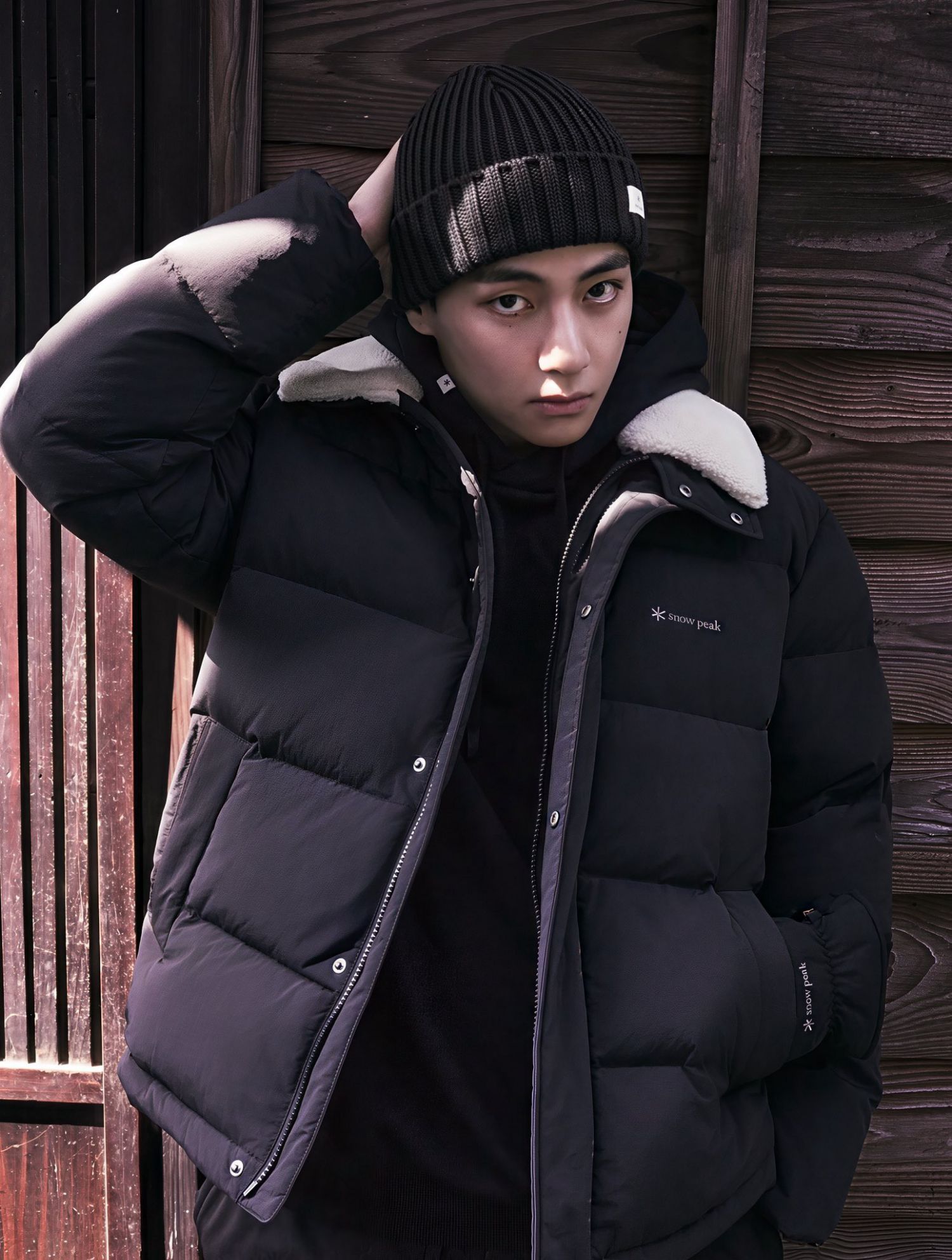 A moment captured by V (BTS)'s fan