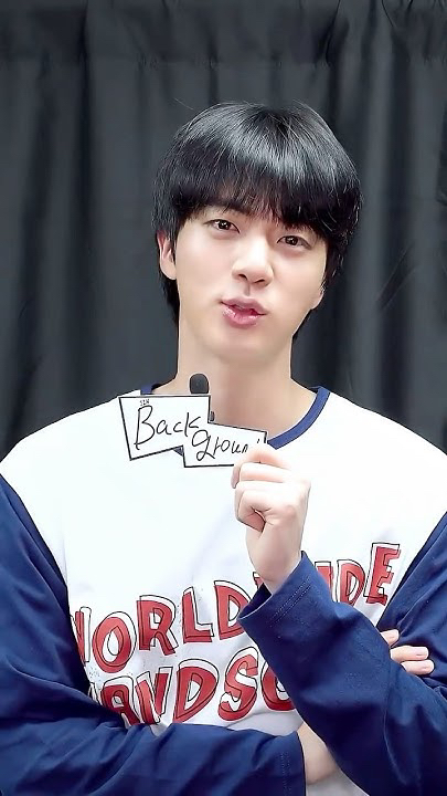 Behind-the-scenes cut of Jin (BTS)