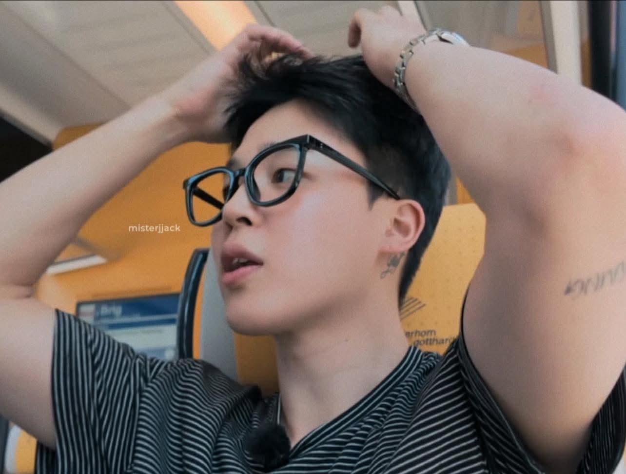 지민 (방탄소년단)의 비하인드 컷