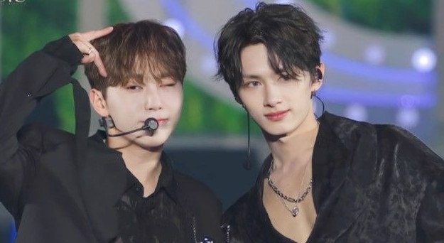 A moment captured by Jun (SEVENTEEN)'s fan