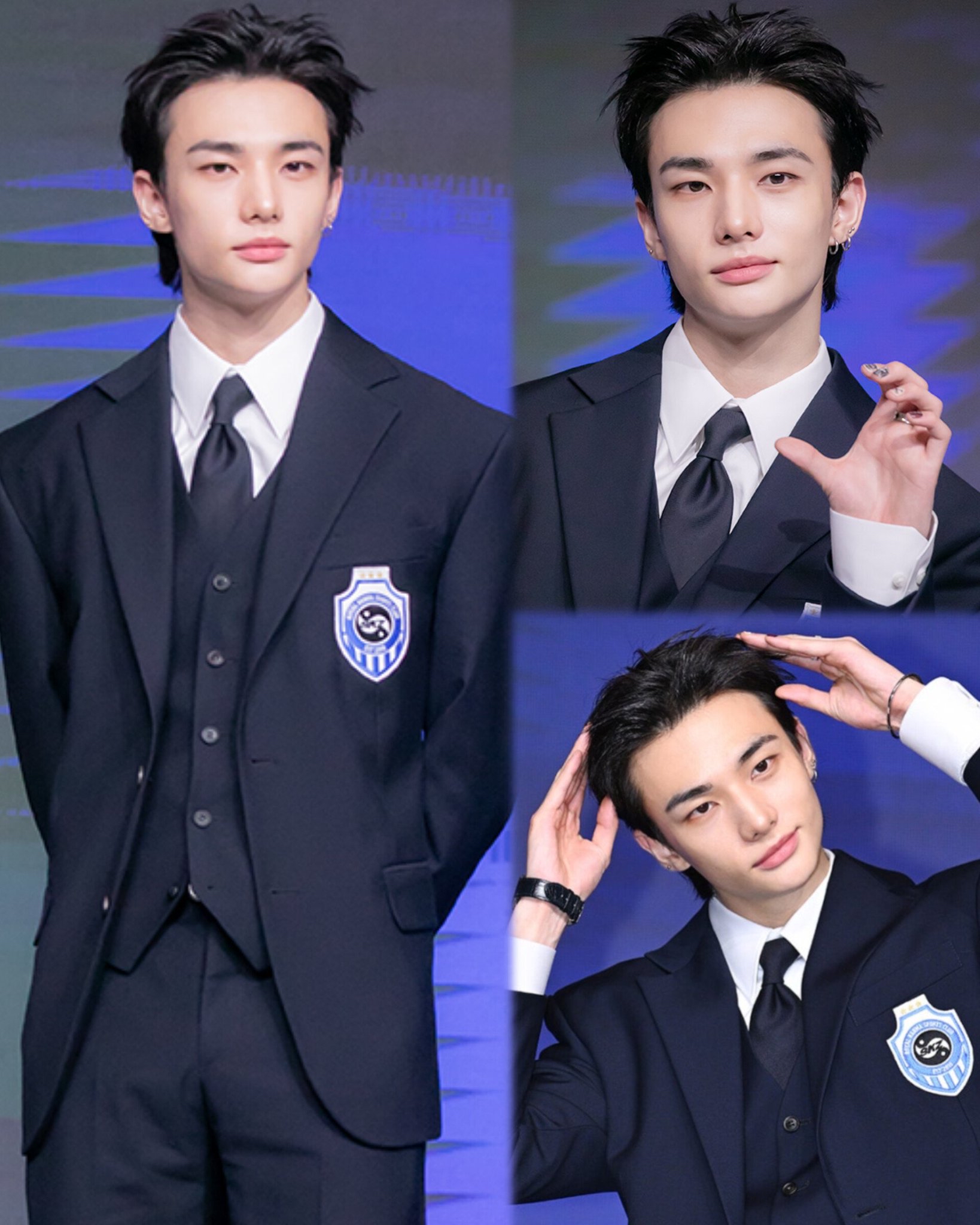 Recent activity shot of Hyunjin (Stray Kids)