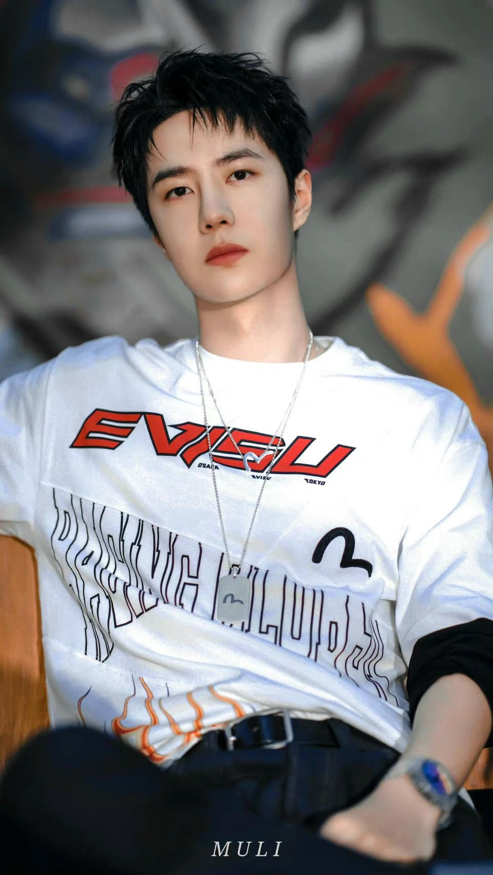 Fan-made special wallpaper for Wang Yibo