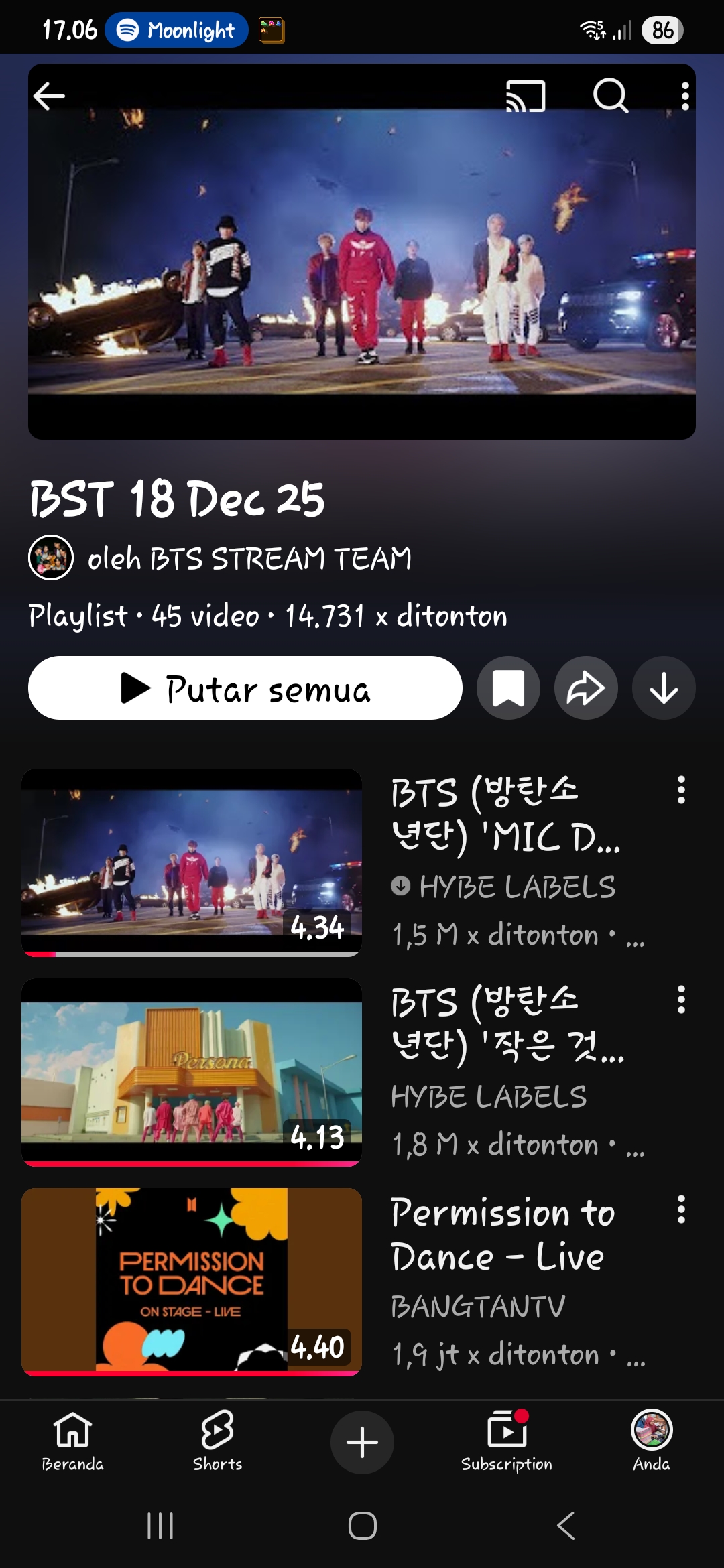 Fan-made special wallpaper for BTS