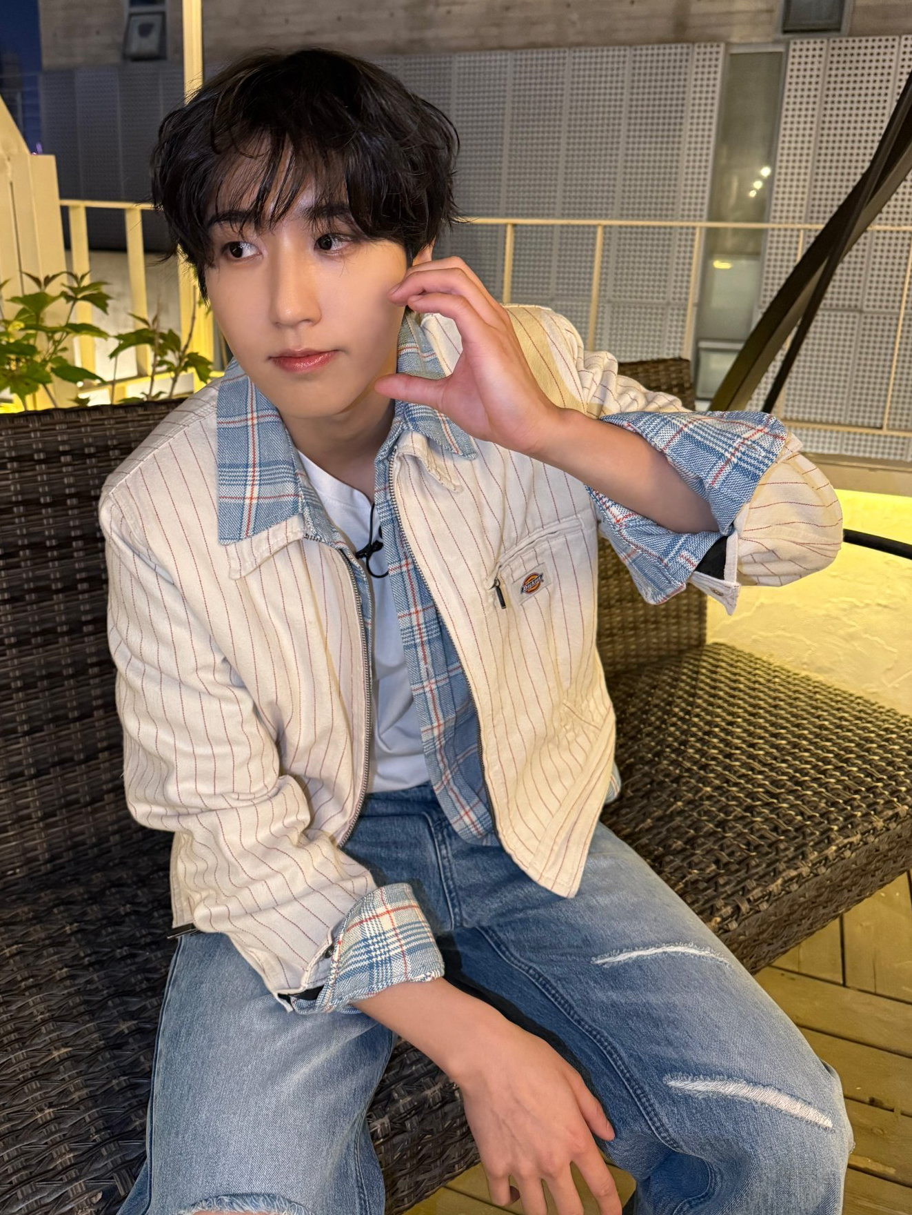 Recent activity shot of HAN (Stray Kids)