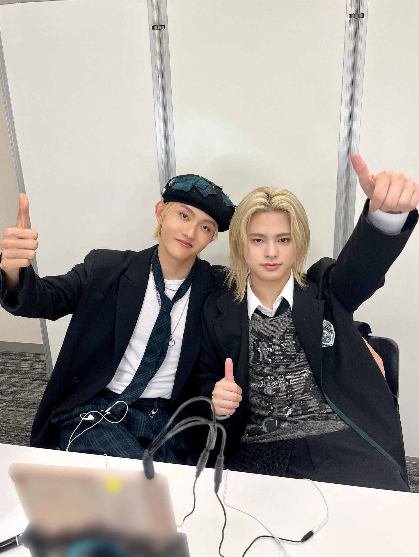 Behind-the-scenes cut of Matsuda Jin (INI)