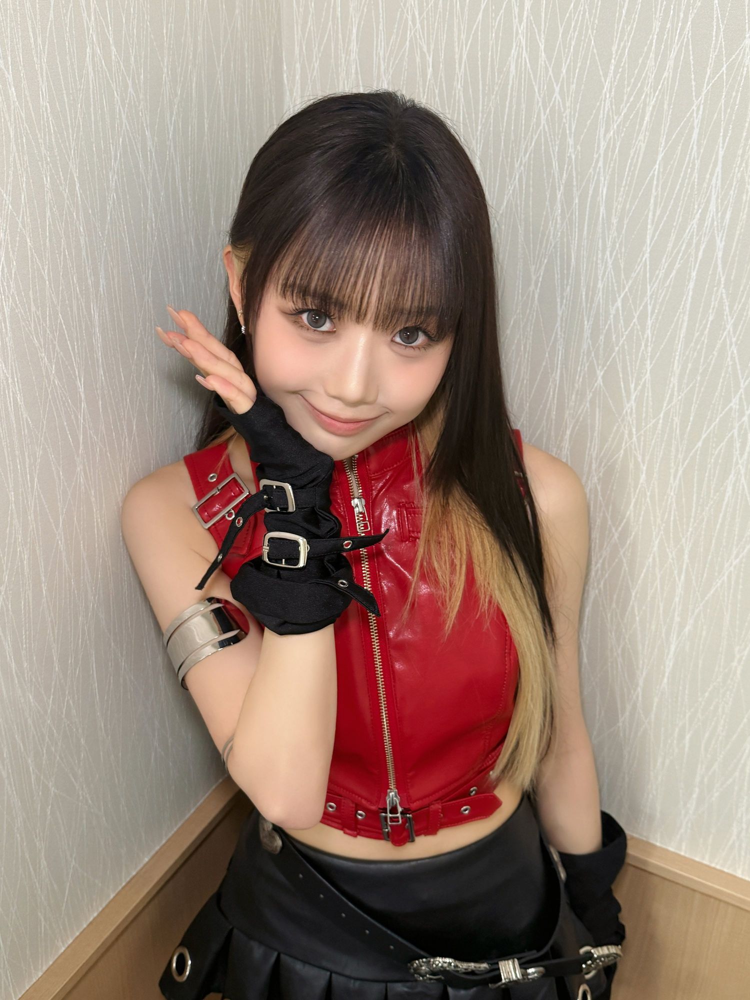 Recent activity shot of Shimizu Keiko (ME:I)