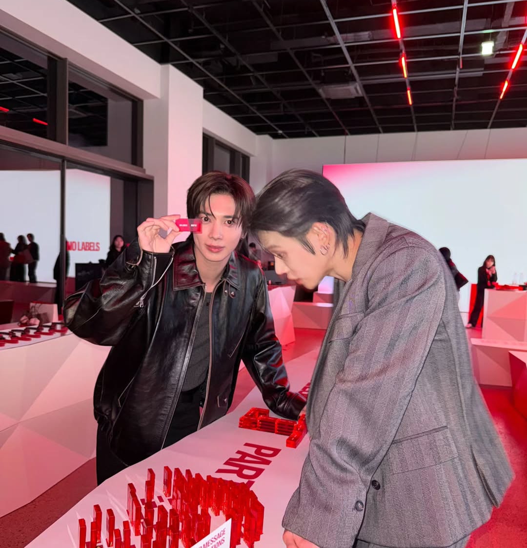 A moment captured by Taehyun (TOMORROW X TOGETHER)'s fan