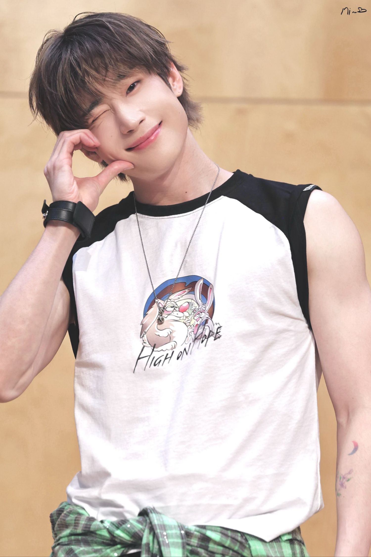 Momen yang diabadikan oleh penggemar Han Seungwoo
