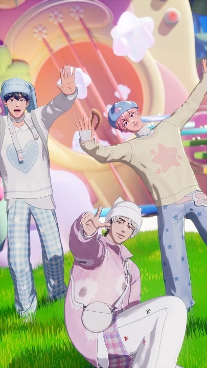 A heartfelt wallpaper shared by Bamby (PLAVE)'s fans