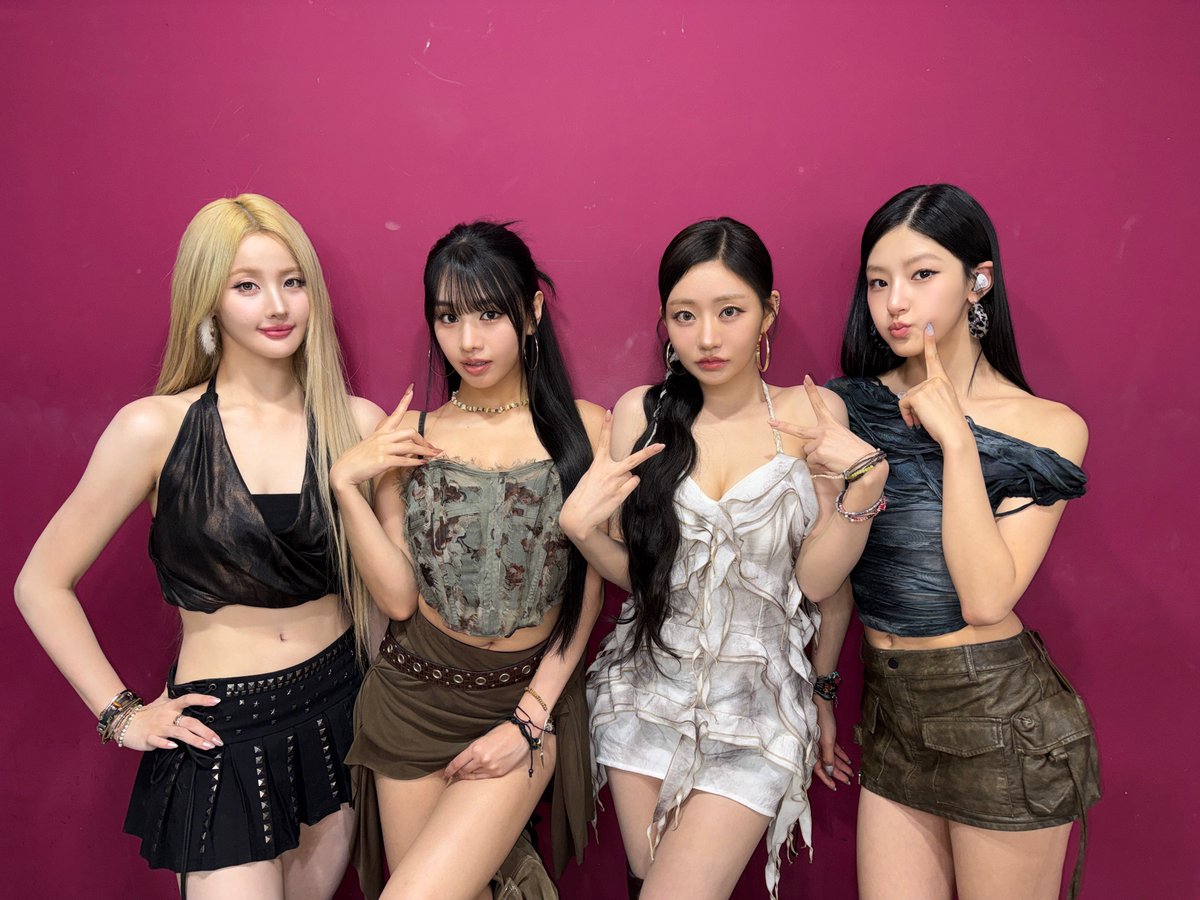 Recent activity shot of KISS OF LIFE