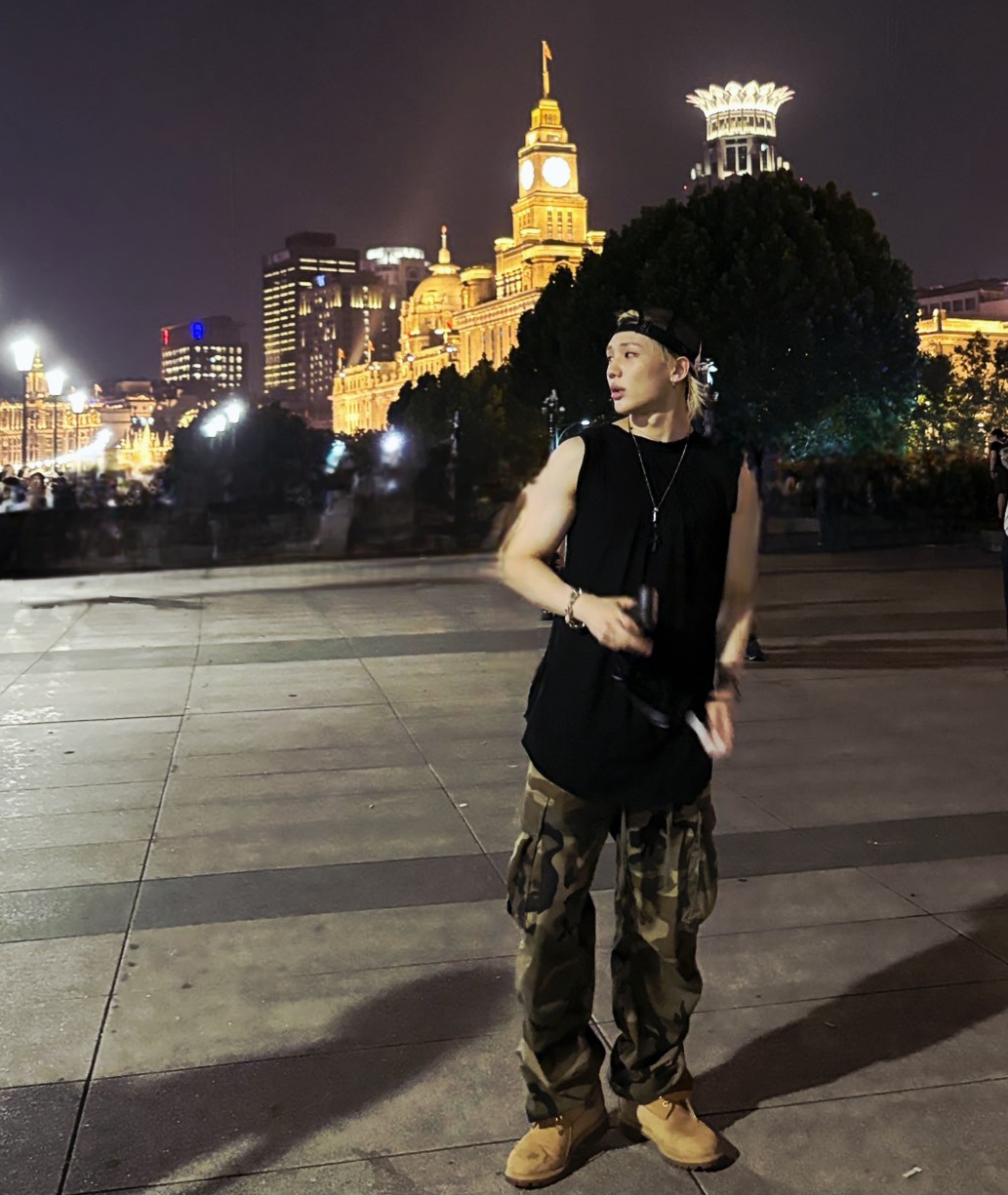 A moment captured by Junhyeok (TNX)'s fan