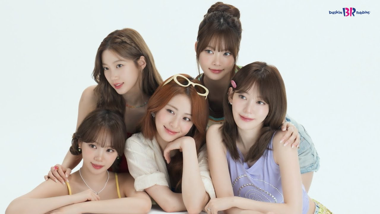 Potret di balik layar Kim Chaewon (LE SSERAFIM)