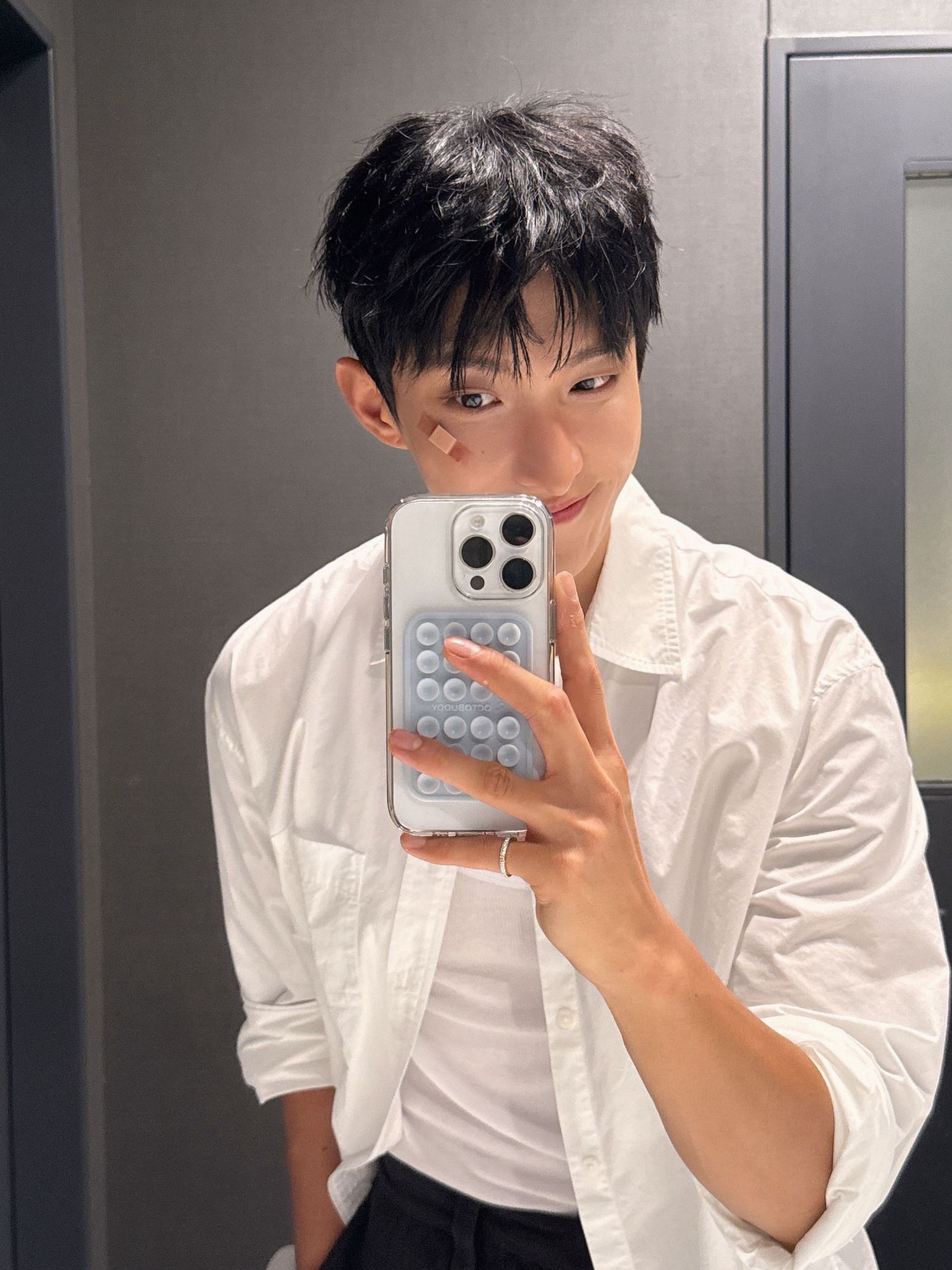 A moment captured by DK (SEVENTEEN)'s fan
