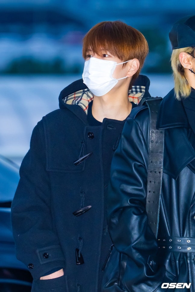 Recent activity shot of Seungmin (Stray Kids)