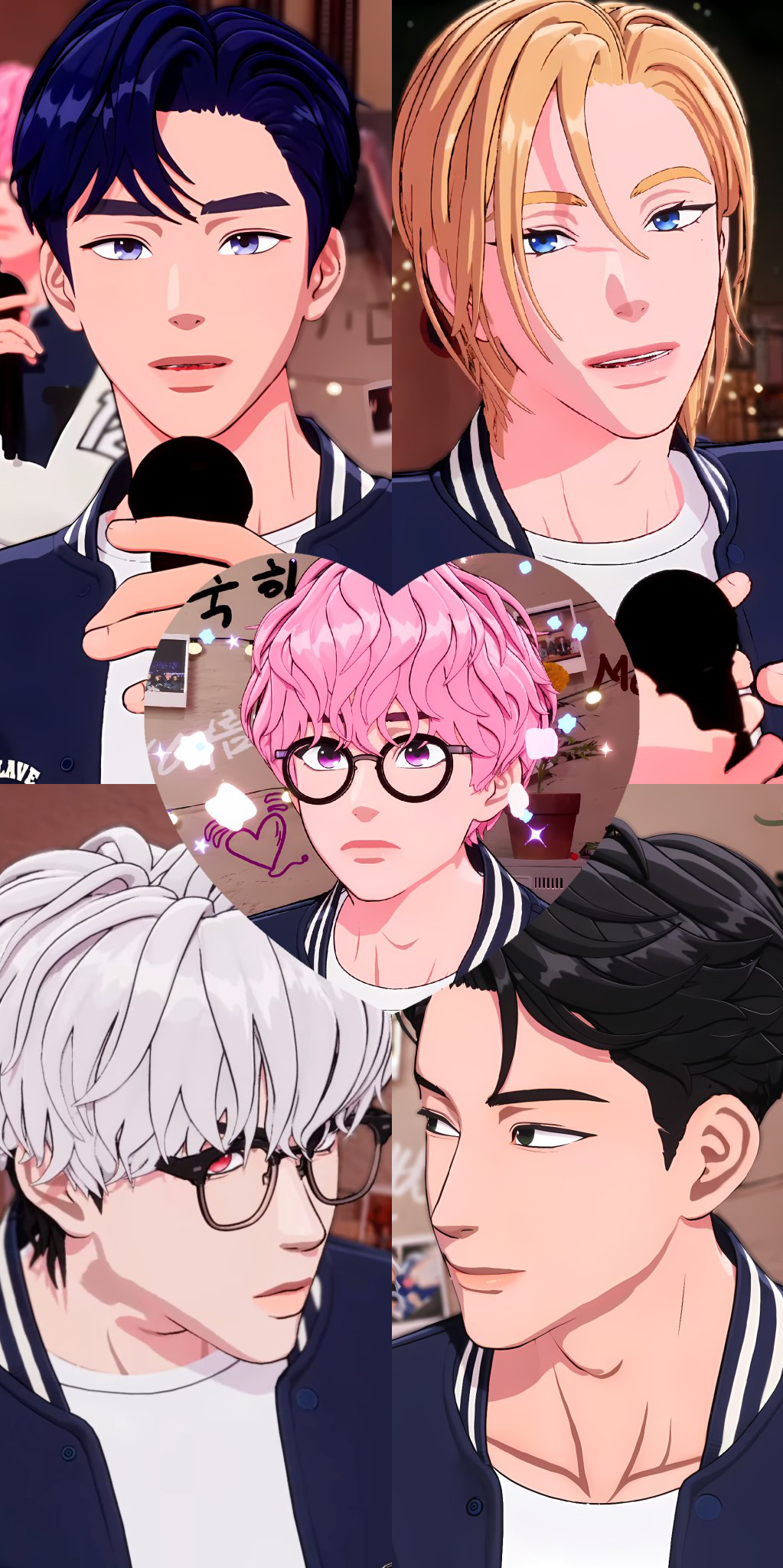 Fan-made special wallpaper for PLAVE