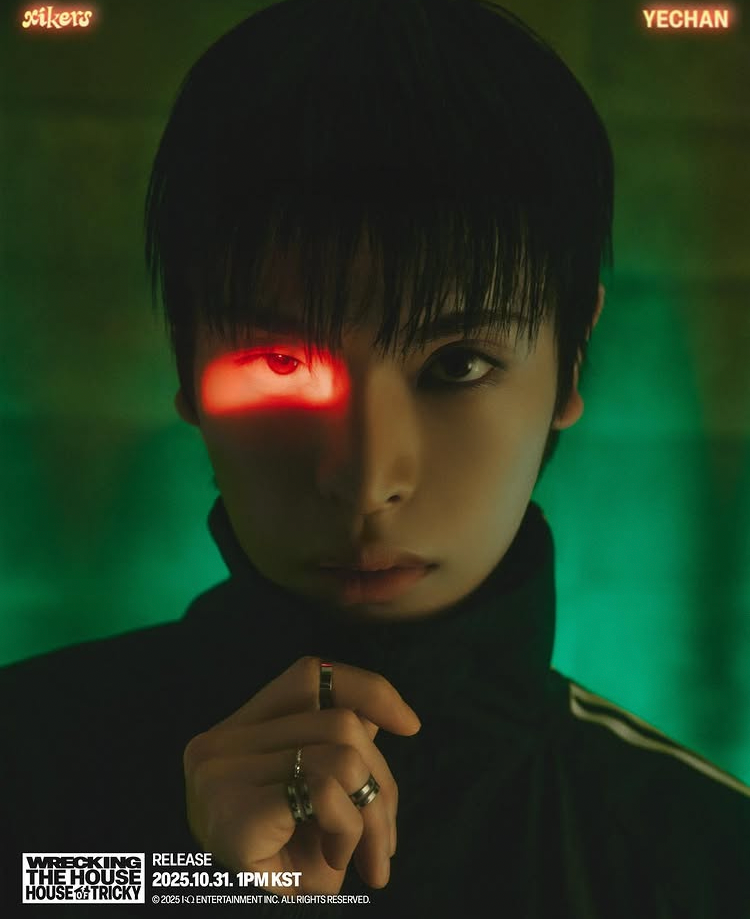 Recent activity shot of Yechan (Xikers)