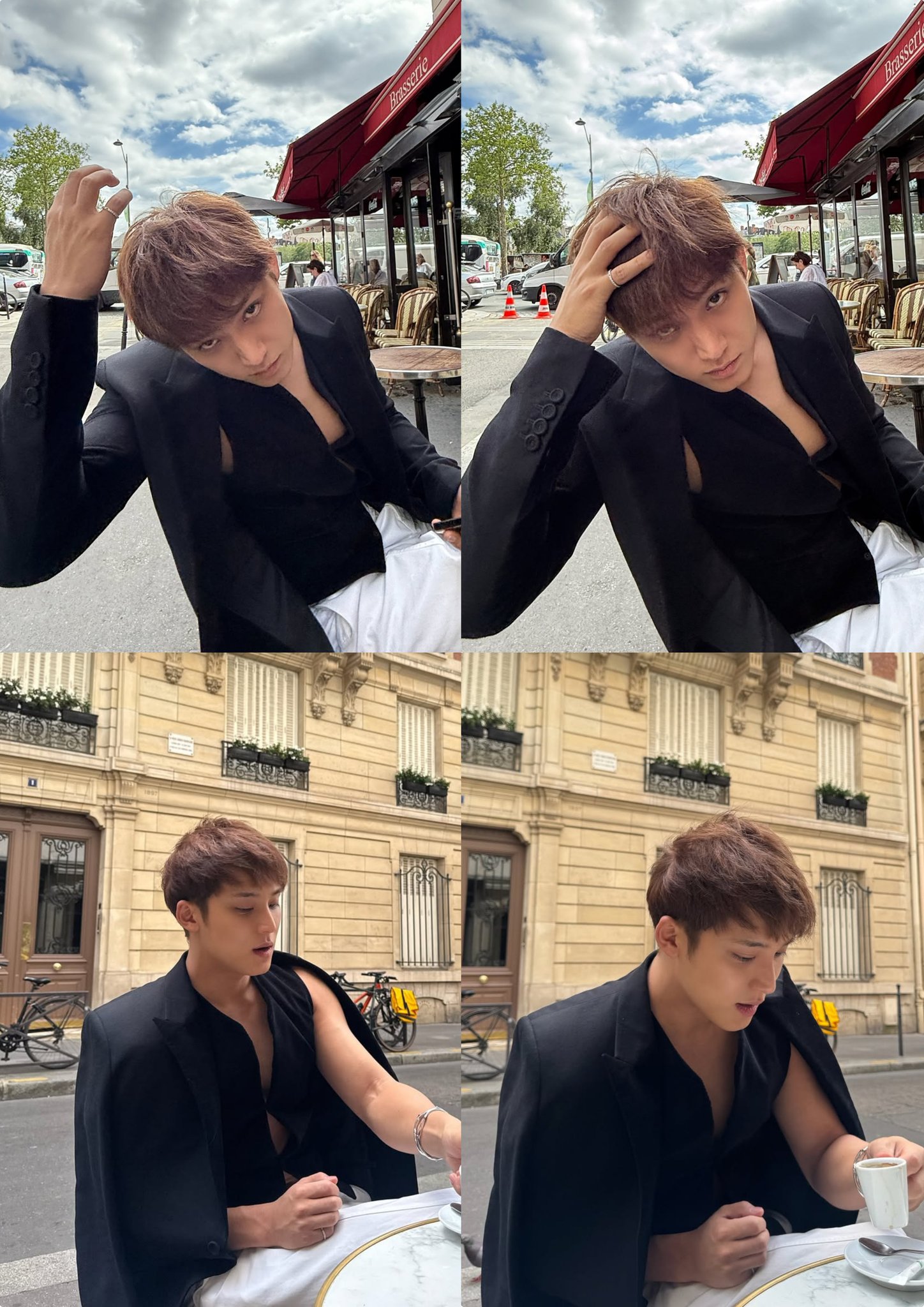 Recent activity shot of Mingyu (SEVENTEEN)