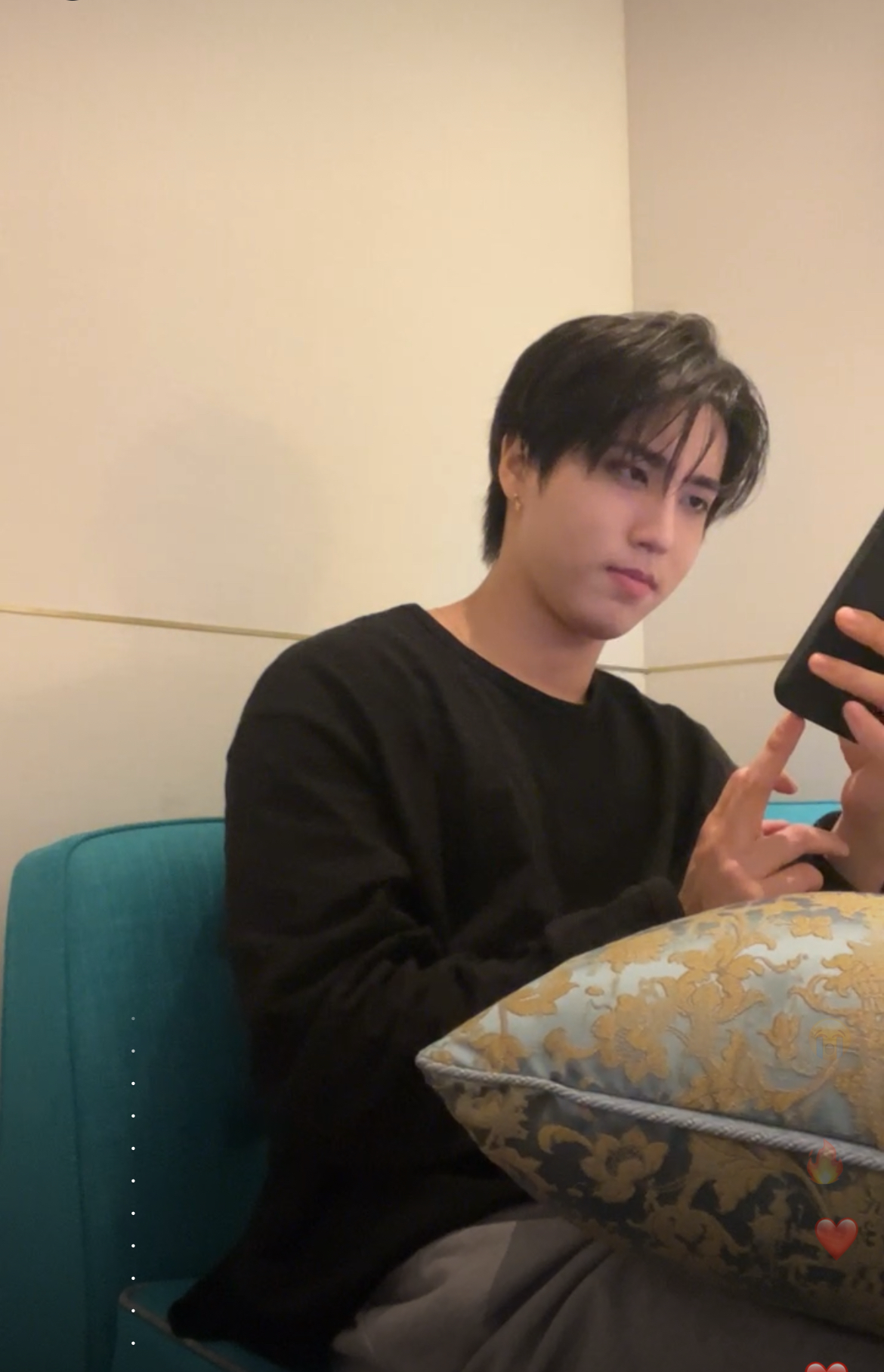 Recent activity shot of HAN (Stray Kids)