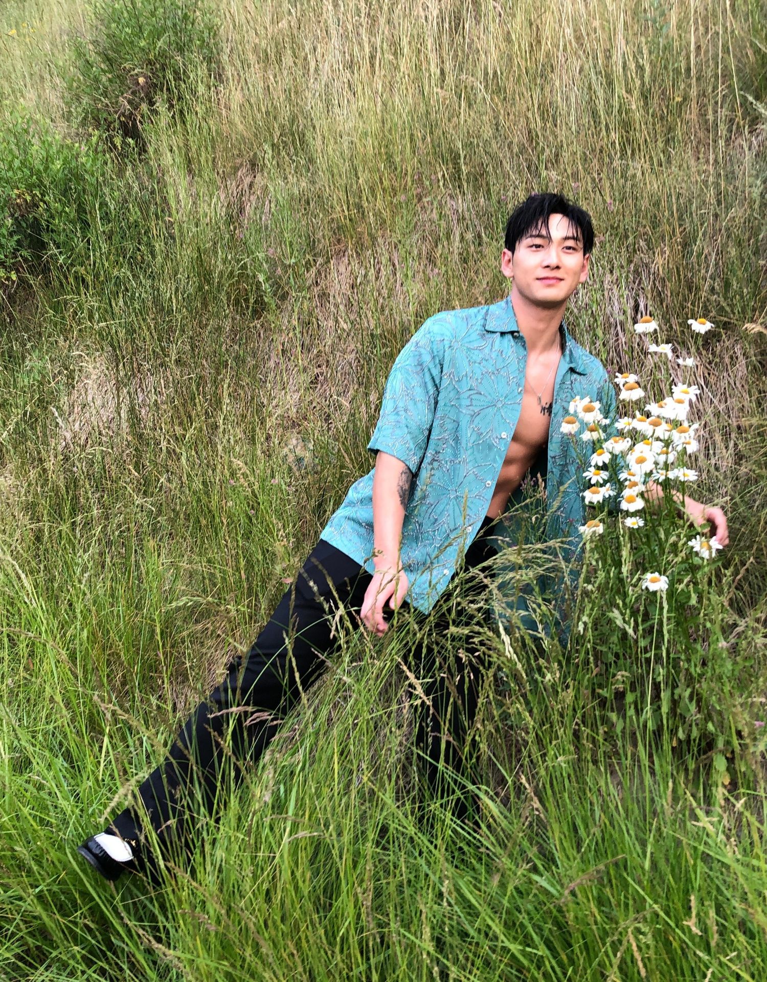 A moment captured by Baekho's fan