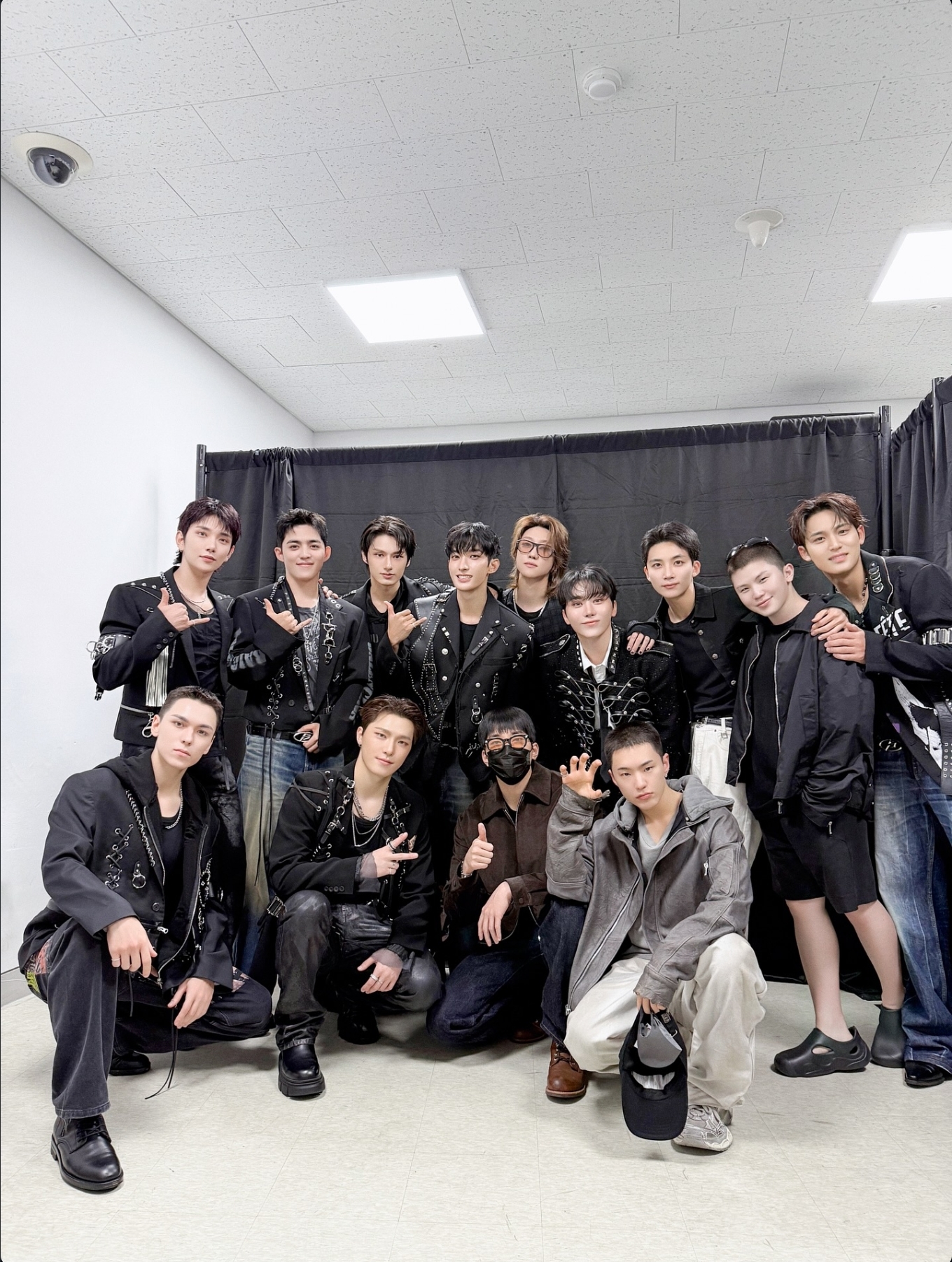 SEVENTEEN的幕后花絮