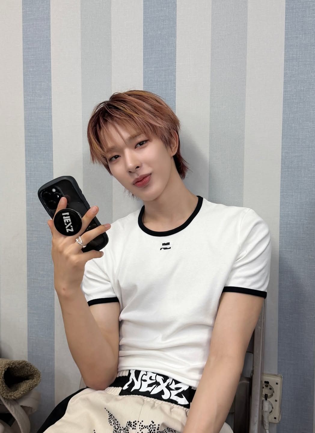 Behind-the-scenes cut of Tomoya (NEXZ)