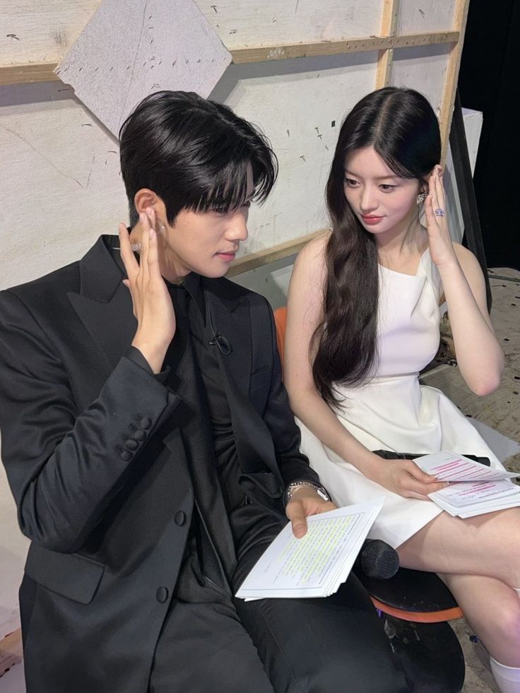A moment captured by Minju (ILLIT)'s fan