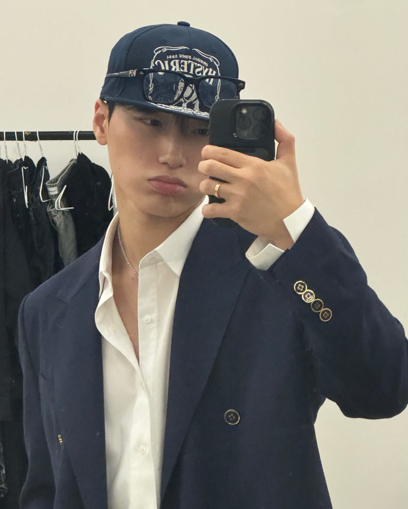 Recent activity shot of San (ATEEZ)