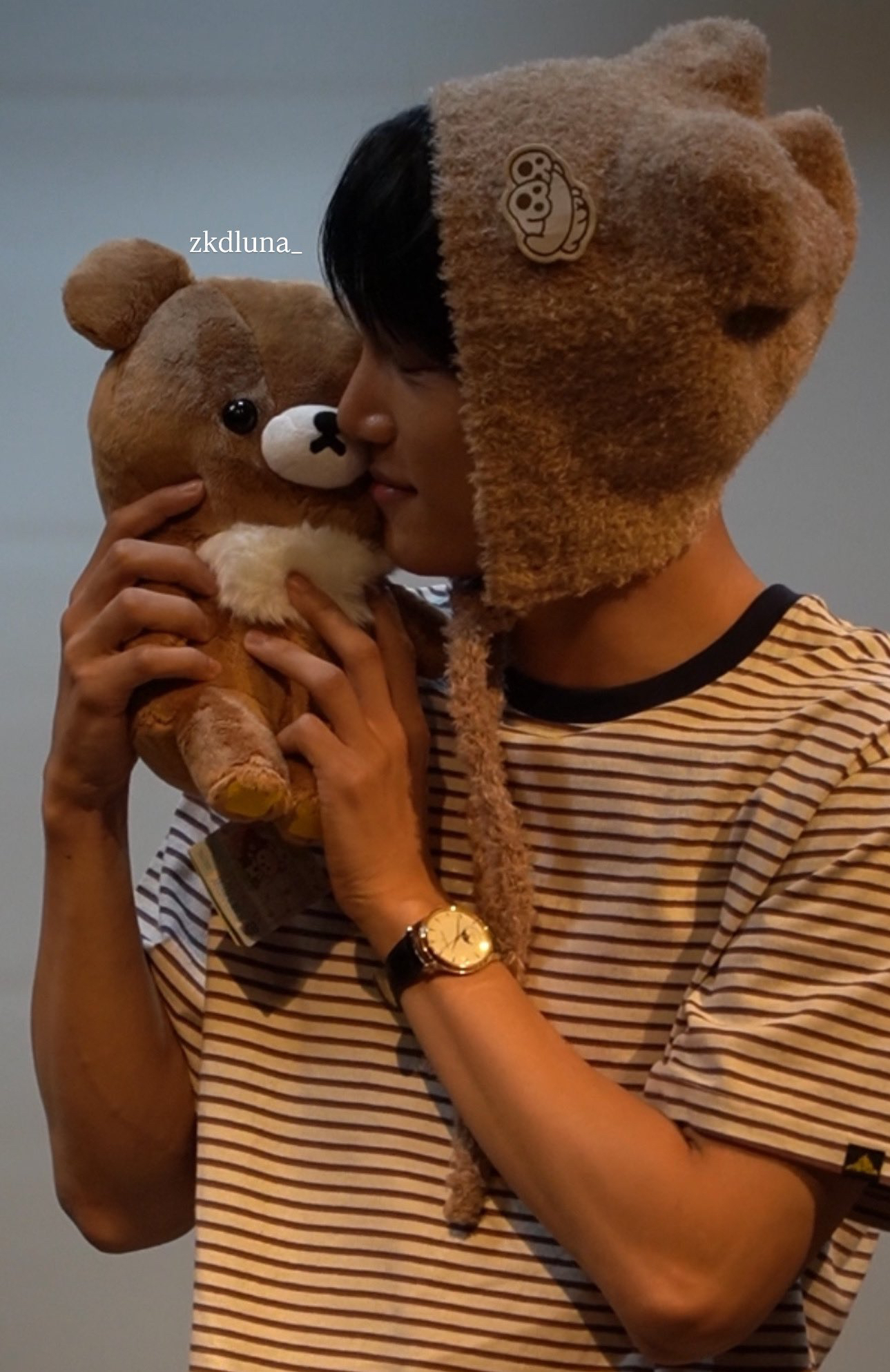 A moment captured by Kai (EXO)'s fan