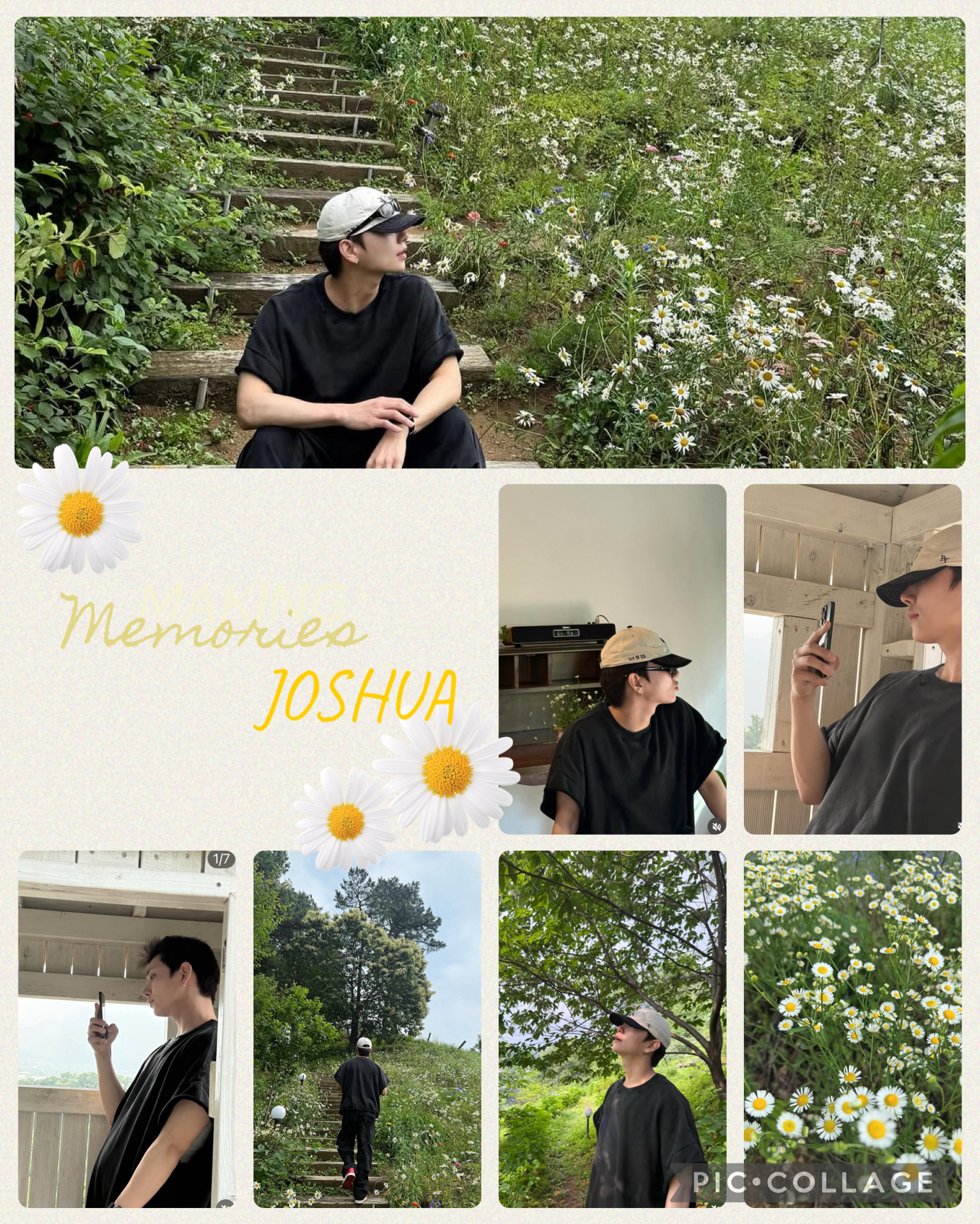 A moment captured by Joshua (SEVENTEEN)'s fan