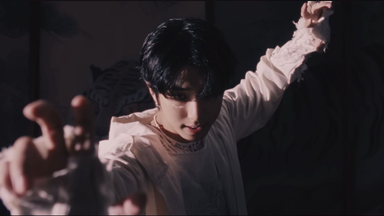 A moment captured by HAN (Stray Kids)'s fan