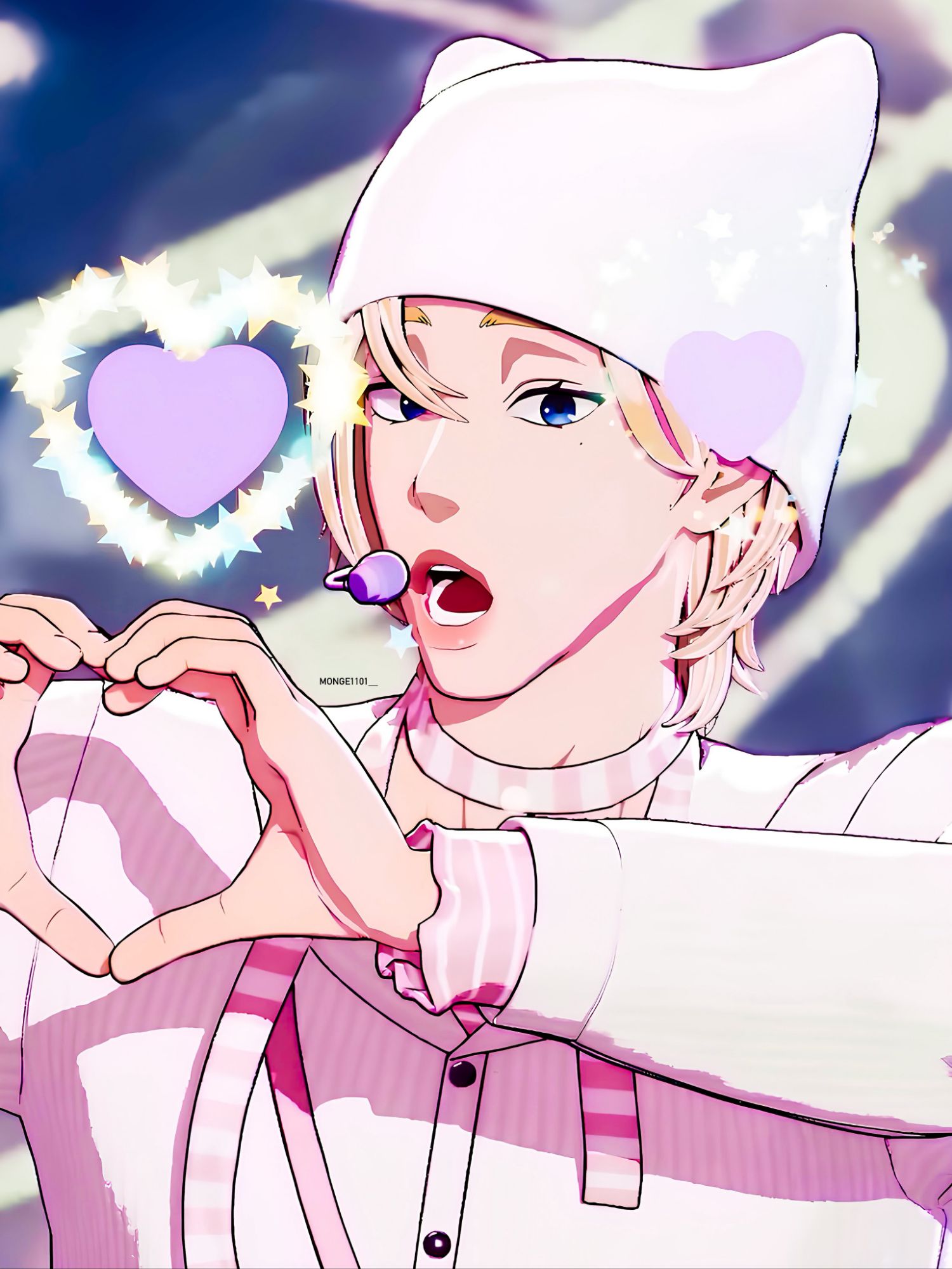 A moment captured by Noah (PLAVE)'s fan