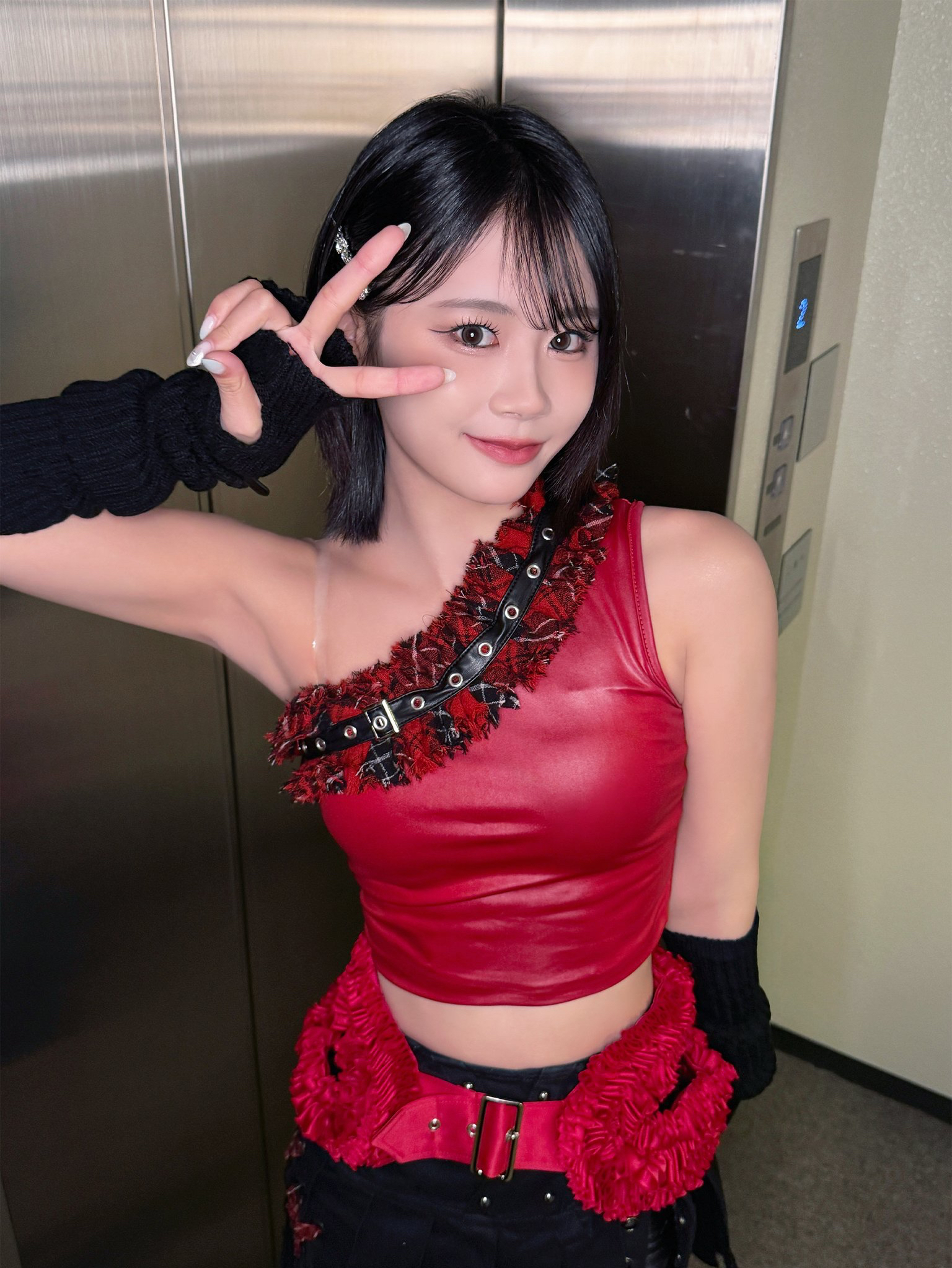 A moment captured by Sasaki Kokona (ME:I)'s fan