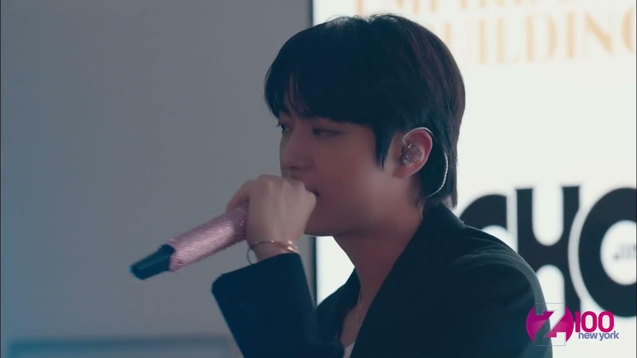 Recent activity shot of Jin (BTS)