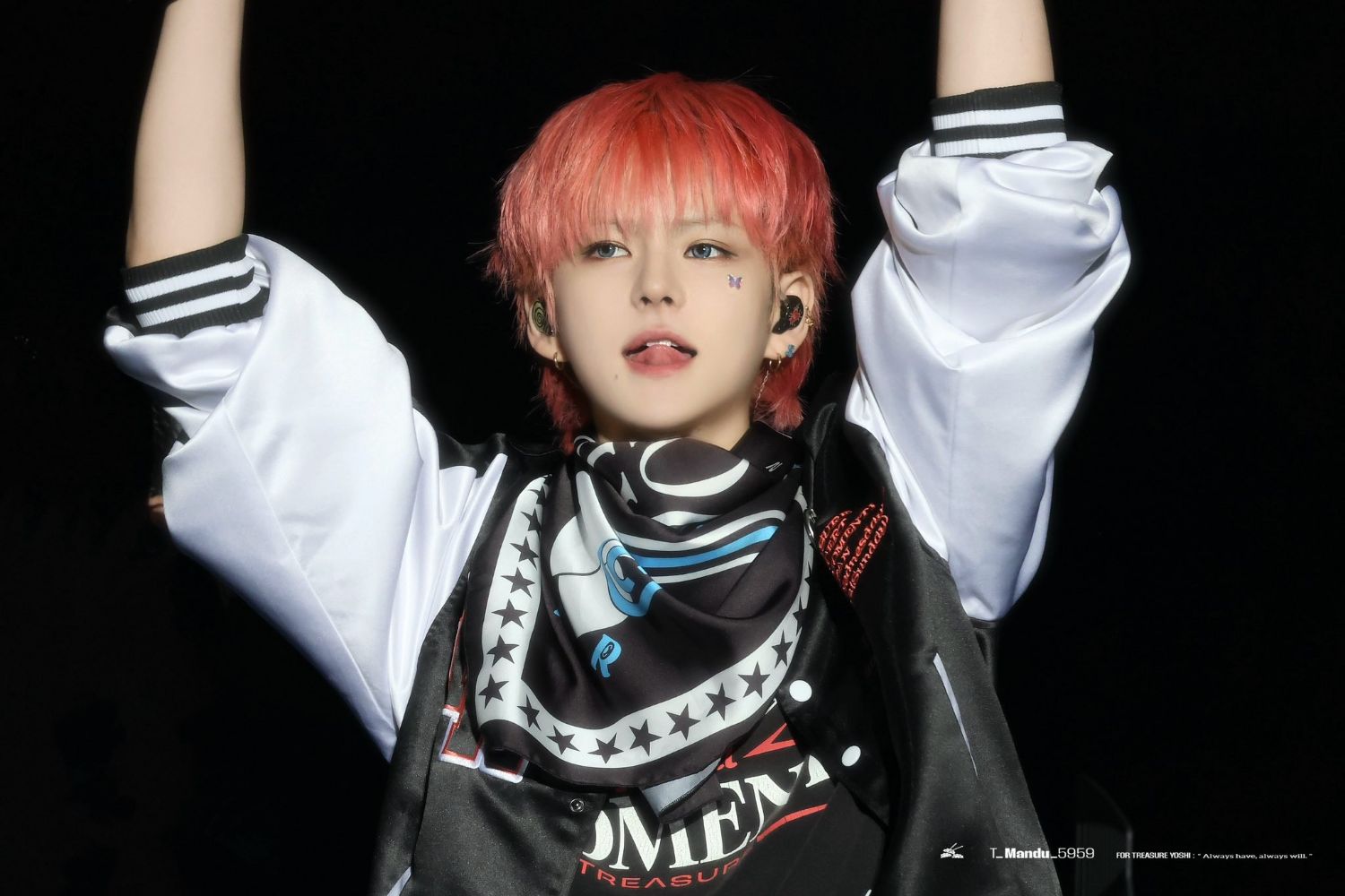 A moment captured by Yoshi (TREASURE)'s fan