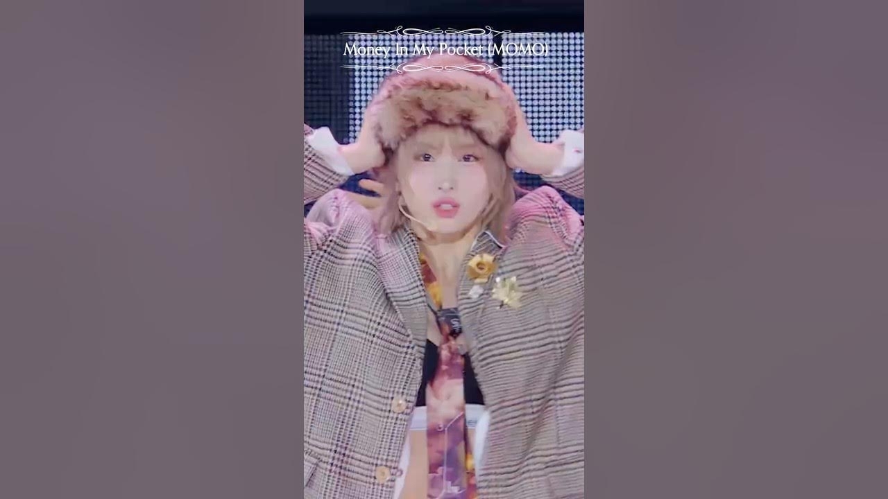 Recent activity shot of Momo (TWICE)