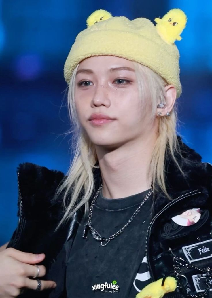 Recent activity shot of Felix (Stray Kids)