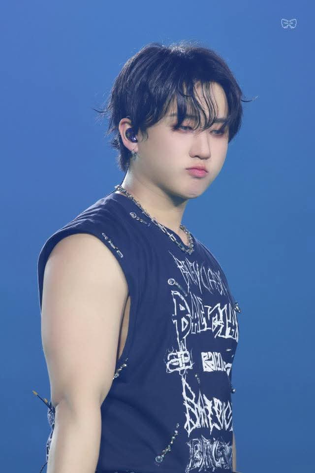 A moment captured by Changbin (Stray Kids)'s fan