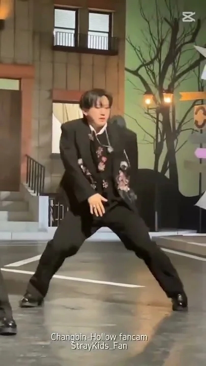 Recent activity shot of Changbin (Stray Kids)