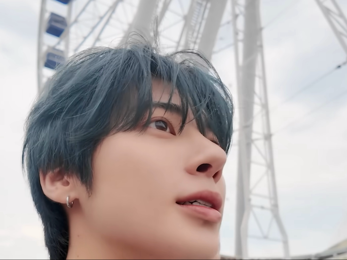 Behind-the-scenes cut of Taehyun (TOMORROW X TOGETHER)